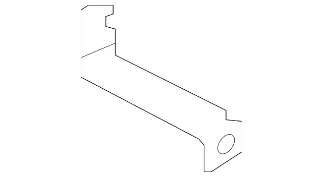 Instrument Panel Trim Panel Bracket - Nissan (68564-5MP0A)