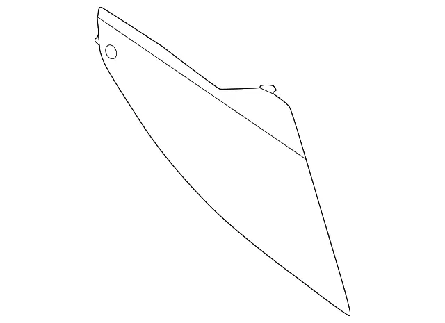 Lower Instrument Panel Cover Assembly, Left-Hand - Nissan (68921-7BA0A)