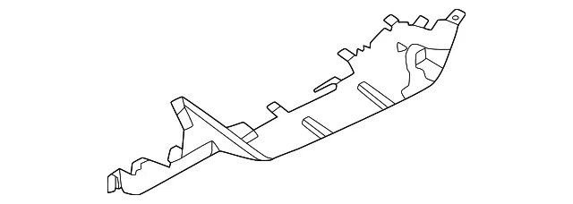 Instrument Panel Trim Panel - Nissan (68922-7BA0A)