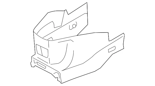 Lower Instrument Panel - Nissan (68931-3LM0A)