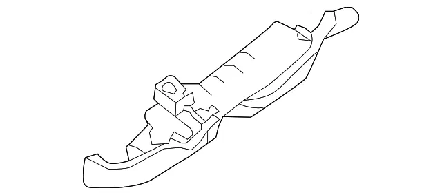 Instrument Panel Knee Bolster - Nissan (68962-4FU1B)