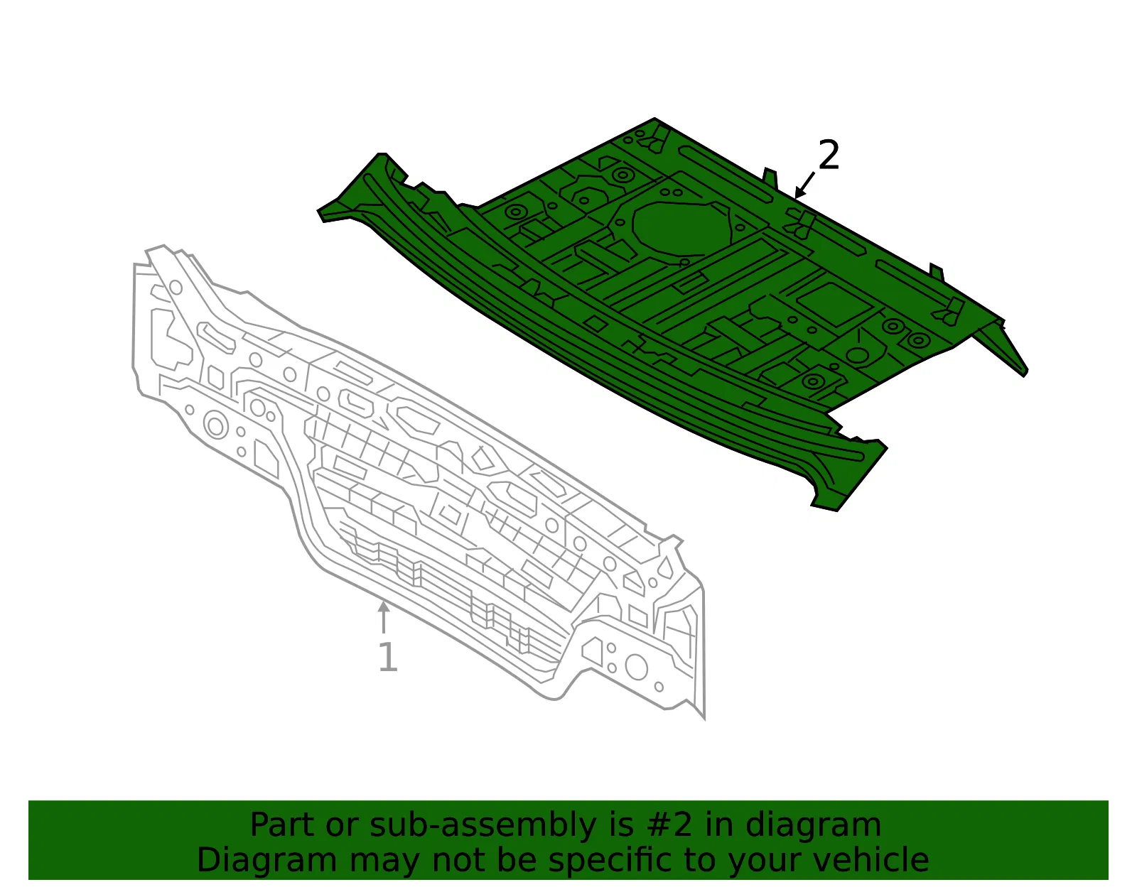 Package Tray - Kia (69300-D4300) - view 2