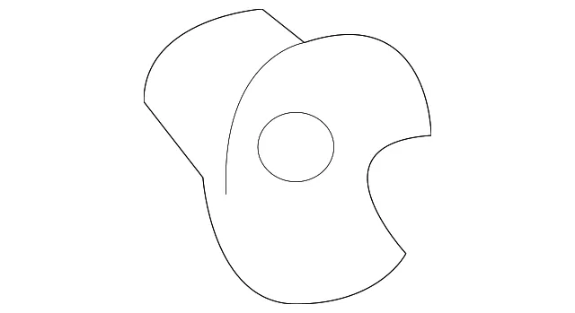 Instrument Panel Pad Clip - Nissan (69674-5Z000) - view 2