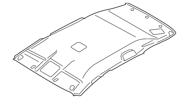 Headlining Assembly - Nissan (73910-5RL0A)