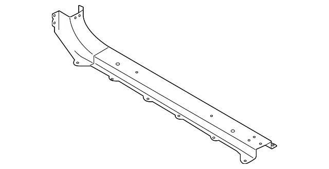 Rear Seat Back Support Assembly - Nissan (74520-6MA0A)