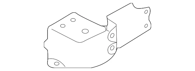 Seat Bracket - Driver's Side (LH) - Nissan (74567-6MA0A)