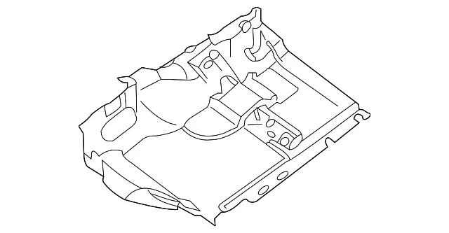 Front Carpet - Driver's Side (LH) - Nissan (74903-ZL41C)
