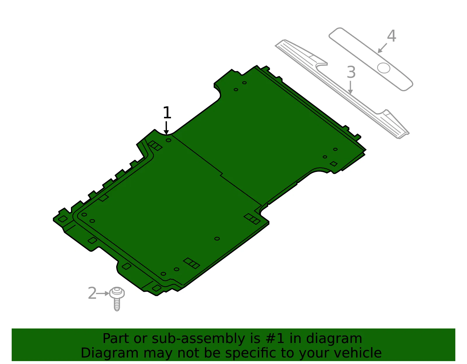 Floor Mat - Nissan (74905-9JB0B) - view 2