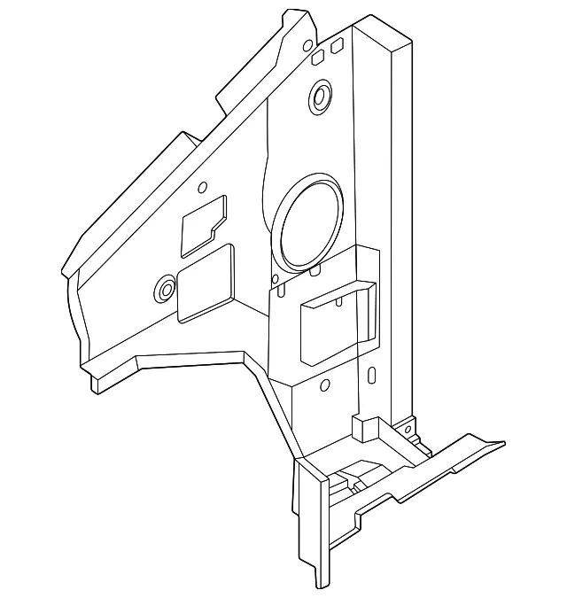 Right Dash Side Panel - Nissan (76240-5MR0A)