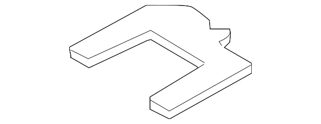 Seat Belt Lap And Shoulder Belt Insulator - Nissan (76884-JK60A)