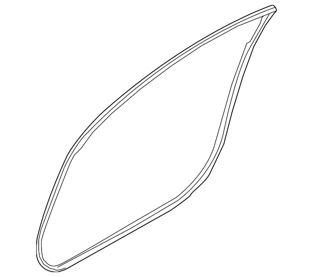 Opening Trim - Driver's Side (LH) - Nissan (76922-1ET0A)