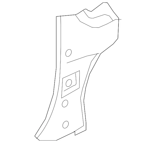 Trim Cover - Passenger Side (RH) - Nissan (76968-3LM0C)