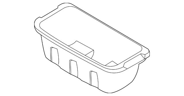 Floor Storage Compartment - Nissan (76983-9BU1A)