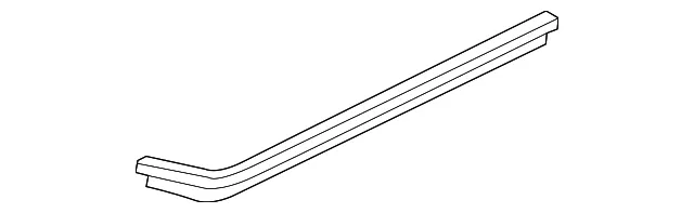 Center Track - Driver's Side (LH) - Nissan (77761-JX00A)