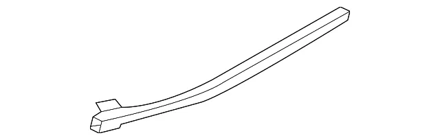 Upper Track - Driver's Side (LH) - Nissan (77791-JX30A)