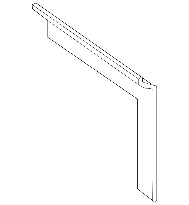 Back Panel Trim Insulator - Nissan (79172-9FV0A)