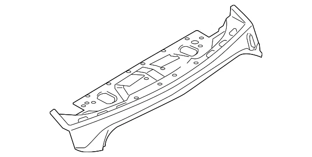 Parcel Shelf with Rear Waist - Nissan (79400-JF00A)