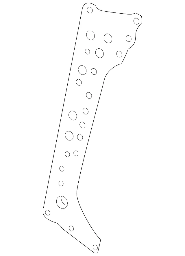 Rear Seat Back Support Brace - Nissan (79452-9HU0A)