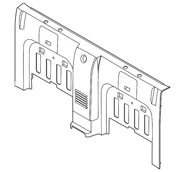 Back Panel Trim - Nissan (79911-9BU1A)