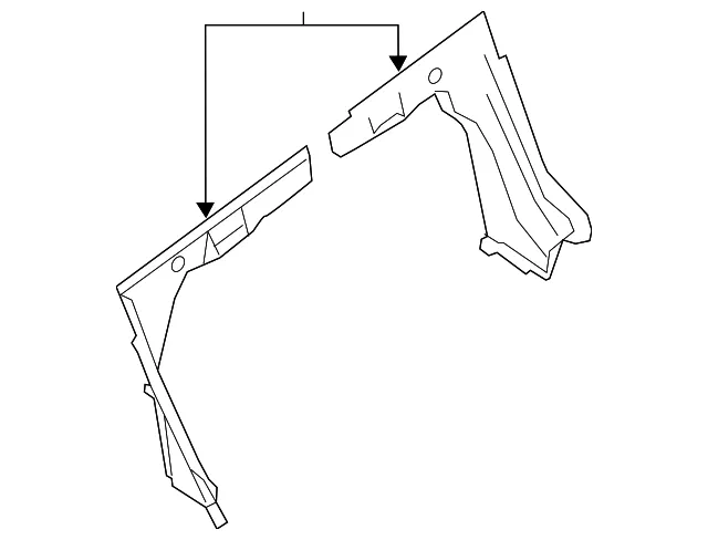 Front Trim - Driver's Side (LH) - Nissan (79921-3SG0A)