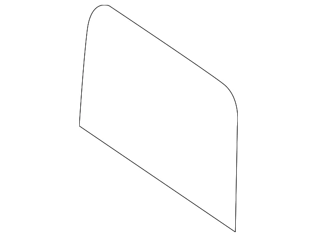 Back Panel Trim Cover - Nissan (79980-9BA0A)