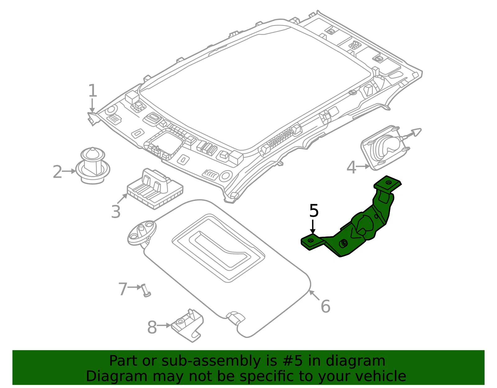 Cargo Net Bracket - Volvo (80001065) - view 2
