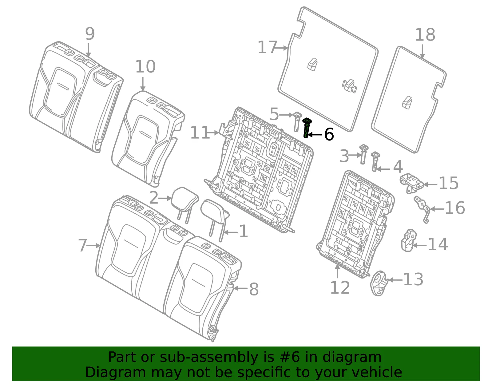 Headrest Guide - Volvo (80001278) - view 2
