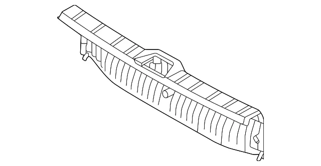 Lift-Gate Trim Scuff Plate - Volvo (80001741)