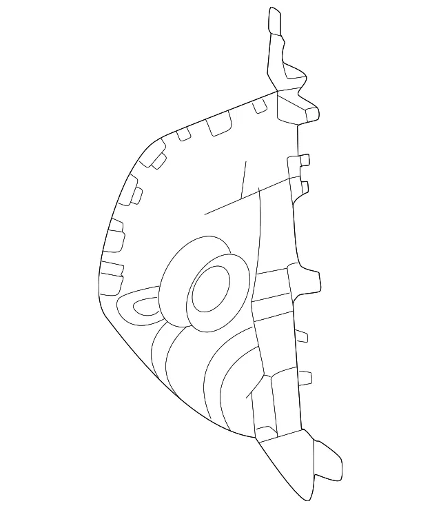 Instrument Panel Side Cover - Volvo (80002637)