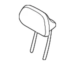 Headrest, Outer - Volvo (80010854) - view 3