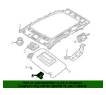 Sun Visor Holder - Volvo (80011760) - view 4