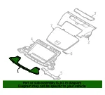 Trunk Trim Panel - Volvo (80012316) - view 4