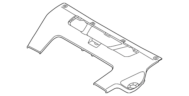 Trunk Trim Panel - Volvo (80013472)