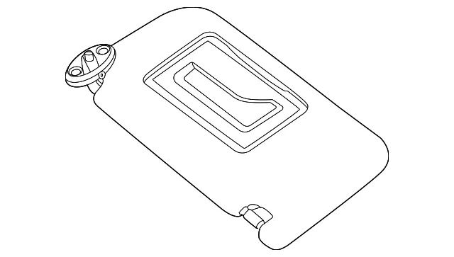 Sun Visor - Volvo (80063017)