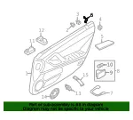 Armrest Bracket - Passenger Side (RH) - Nissan (80986-JF00A) - view 4