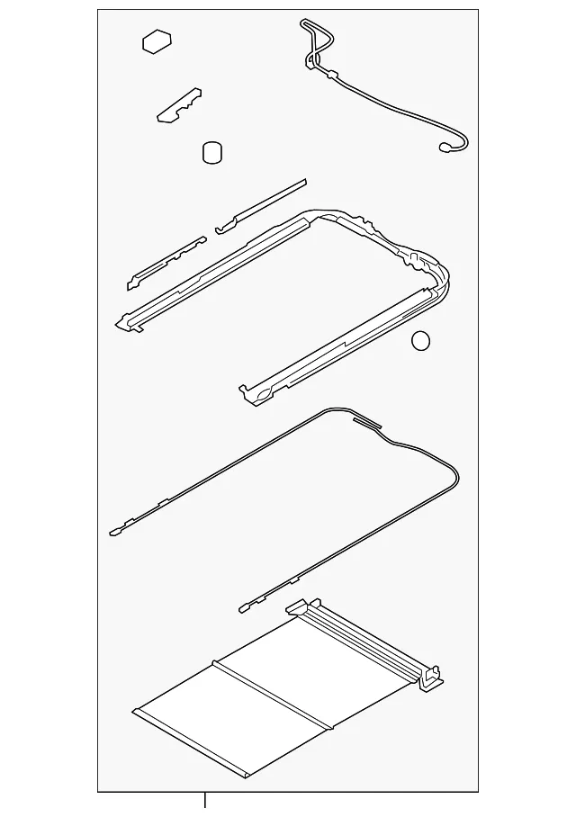Track Assembly - Kia (81650-B2000EQ)