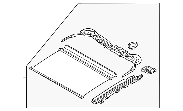 Track Assembly - Kia (81650-CV000OFW)
