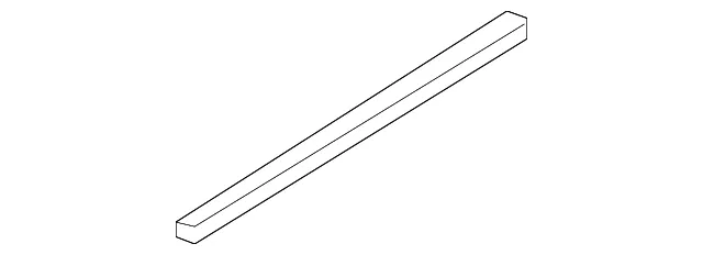 Side Trim - Passenger Side (RH) - Kia (81662-1F000)