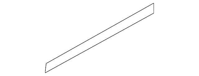 Side Trim - Driver's Side (LH) - Kia (81673-3T500)