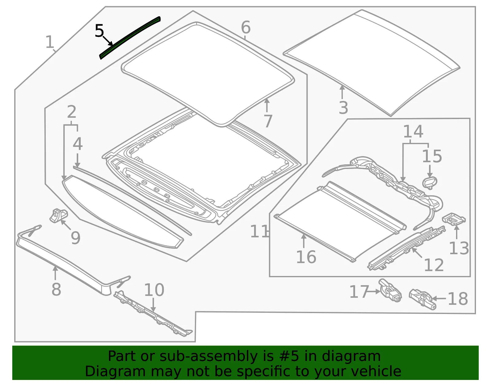 Inner Trim - Kia (81674-CV000) - view 2