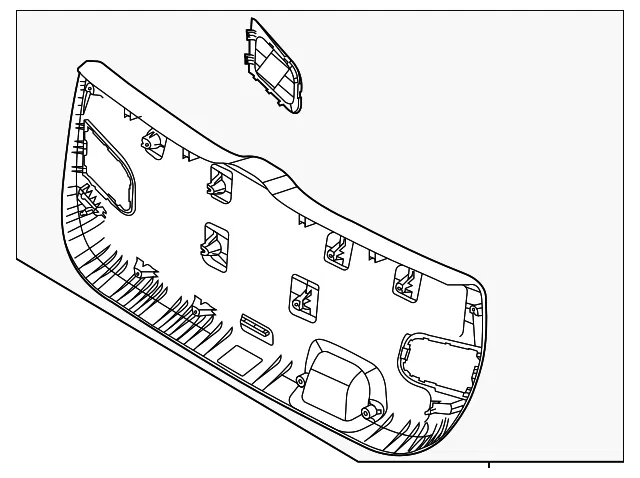 Trim Panel - Kia (81710-K0000WK)