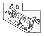 Lower Trim Panel - Kia (81710-Q5000) - view 3