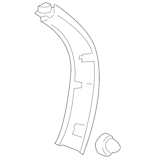 Side Trim Panel - Driver's Side (LH) - Kia (81730-1U500UP)