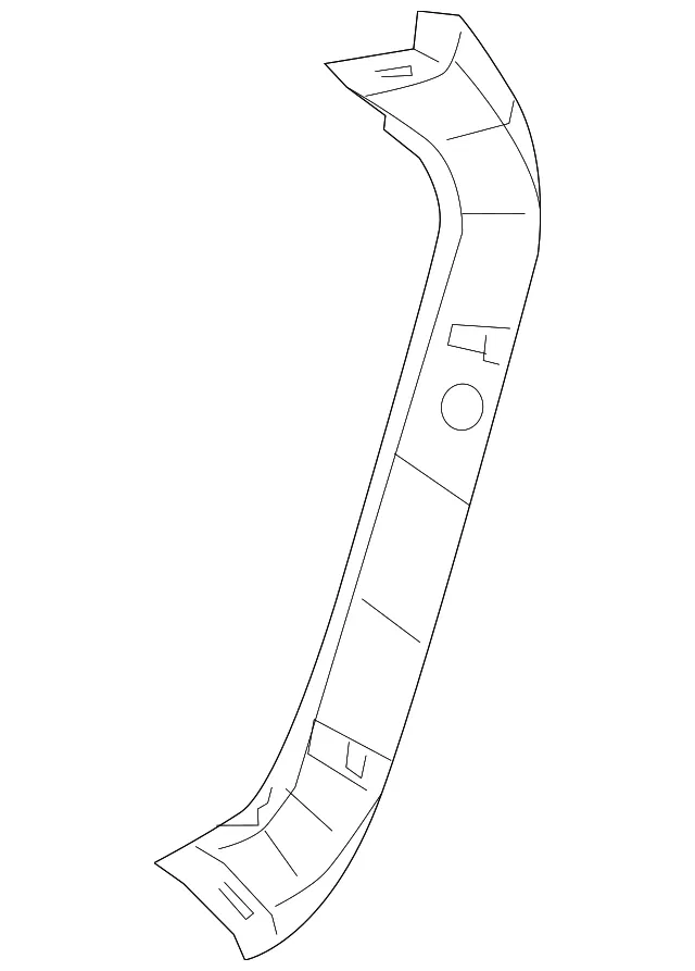 Side Trim Panel - Passenger Side (RH) - Kia (81740-1G200XI)
