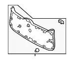Lower Trim Panel - Kia (81750-1D000RU) - view 3