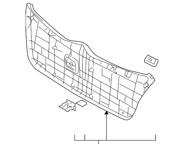 Lower Trim Panel - Kia (81750-1G210XI)