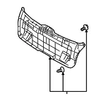Lower Trim Panel - Kia (81750-2F210IM) - view 3