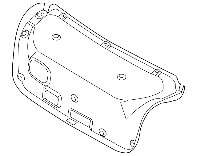 Trunk Lid Trim - Kia (81750-2F511LK)