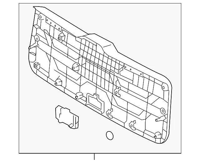 Trim Panel - Kia (81750-2K000WK)