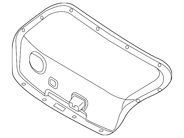 Trunk Lid Trim - Kia (81750-3F000)